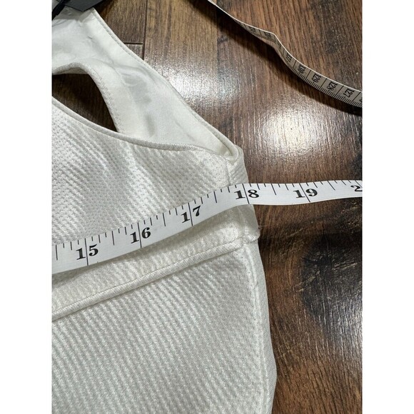 Brand New With Tag - TIBI Sleeveless White  Dress Oragami Formal Graduation - Picture 7 of 8
